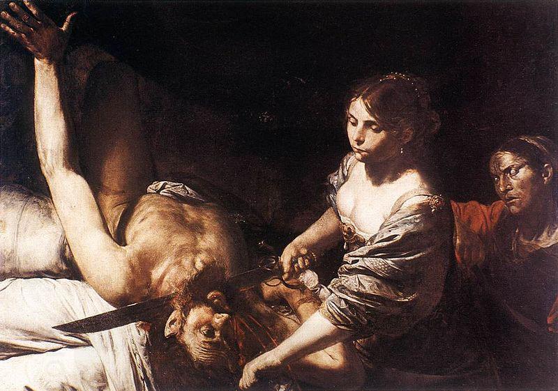 VALENTIN DE BOULOGNE Judith and Holofernes China oil painting art